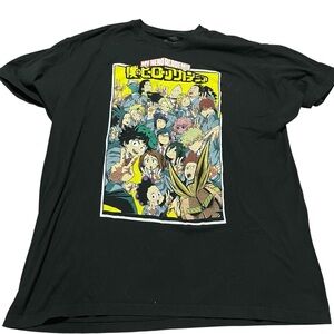 My Hero Academia Size 2XL Funimation Manga Japanese Anime Graphic Tee TV Movie